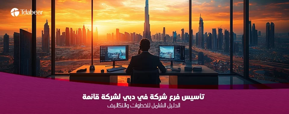 خطوات تأسيس فرع شركة في دبي